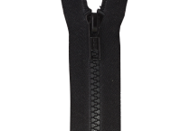 Fire resistant zipper